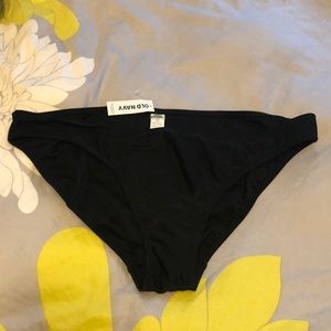 Old Navy black bikini bottom